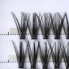 3 Rows Cluster Lashes DIY Segmented False Eyelashes