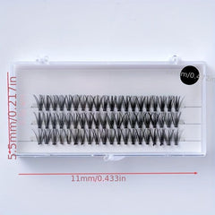 3 Rows Cluster Lashes DIY Segmented False Eyelashes