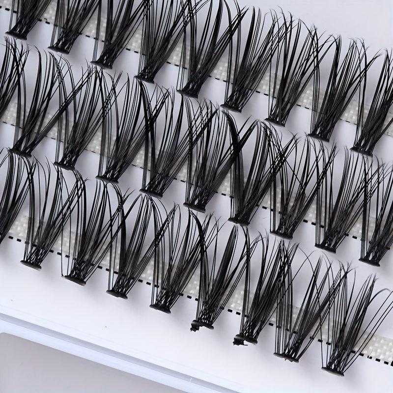 3 Rows Cluster Lashes DIY Segmented False Eyelashes