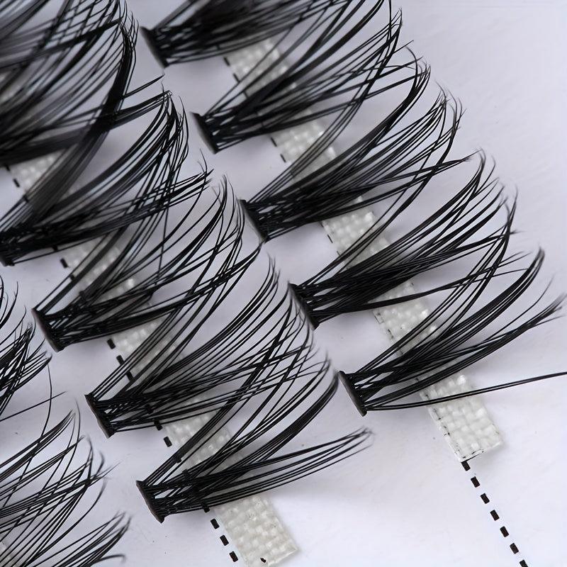 3 Rows Cluster Lashes DIY Segmented False Eyelashes