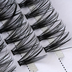 3 Rows Cluster Lashes DIY Segmented False Eyelashes