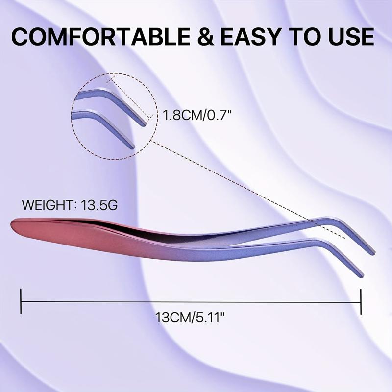 Stainless Steel Eyelash Applicator Tool for Cluster Lashes