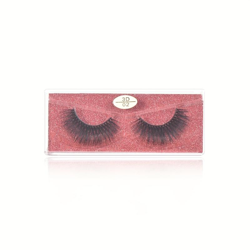 Thick Fluffy False Eyelashes Extension Makeup 10 Styles