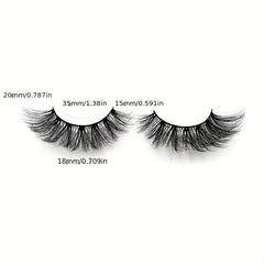 Natural Soft Lightweight Eyelashes for Women's Makeup