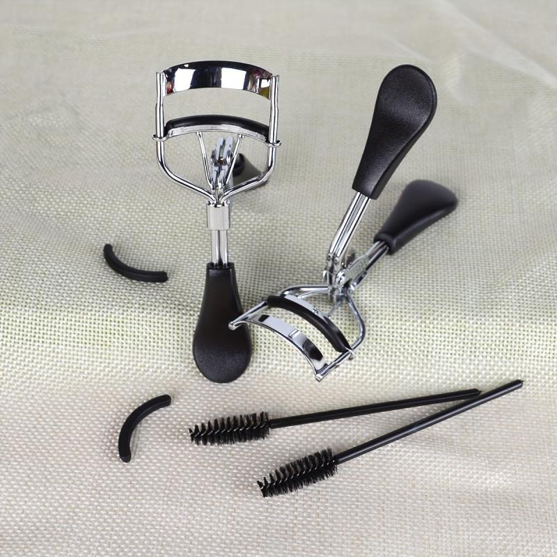 4pcs Eyelash Tools Set False Eyelash Applicator Eyebrow Brush Curlers Comb Tweez