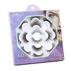 7 Pairs Pure Lashes Chemical Fiber False Eyelashes