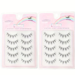 Anime Cosplay False Eyelashes 3D Wispy Japanese Style Manga Lashes
