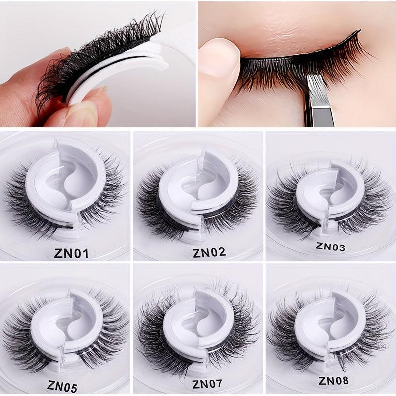 Natural Style False Eyelashes Self Adhesive Lower Lashes