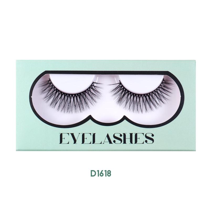 3D Chem Fiber False Eyelashes Thick Curling Messy Simulated Reusable