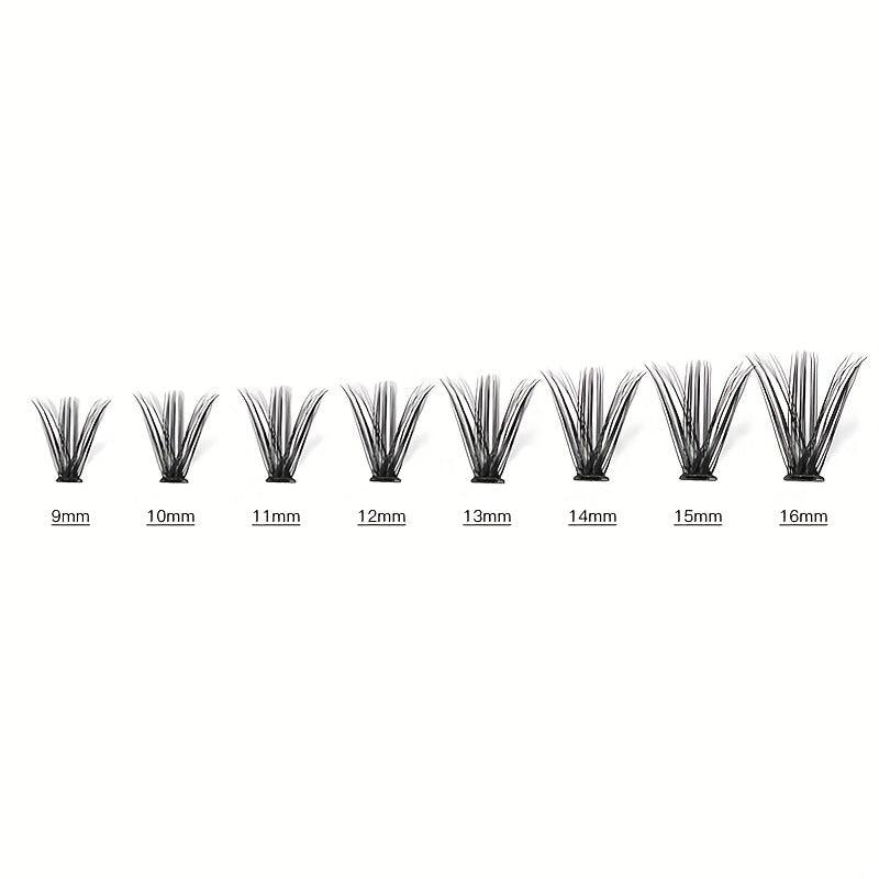 500pcs 30D Cluster Lashes Fair Lashes DIY Grafting False Lashes