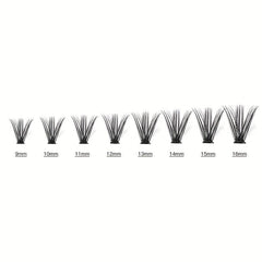 500pcs 30D Cluster Lashes Fair Lashes DIY Grafting False Lashes