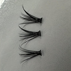 500pcs 30D Cluster Lashes Fair Lashes DIY Grafting False Lashes