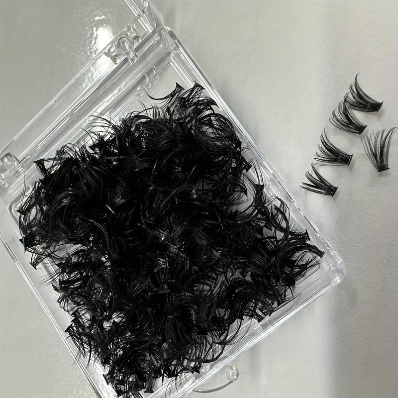 500pcs 30D Cluster Lashes Fair Lashes DIY Grafting False Lashes