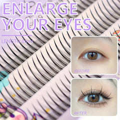 M Shaped Self Grafted False Eyelashes Single Cluster Eyelashes