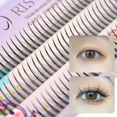 M Shaped Self Grafted False Eyelashes Single Cluster Eyelashes
