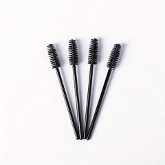 50pcs Eyelash Brushes and Spoolies for Extensions and Makeup Application