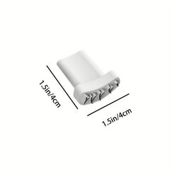 2 Pcs Silicone Lower Eyelash Stamps Makeup Tools Easy Applying Travel Portable