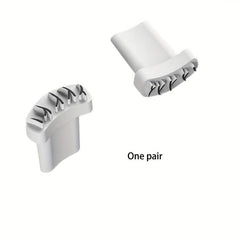 2 Pcs Silicone Lower Eyelash Stamps Makeup Tools Easy Applying Travel Portable