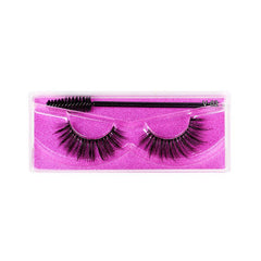 11 15 MM 3D Faux Fur Mink Lashes Natural Slender Eyelashes 20mm Pack