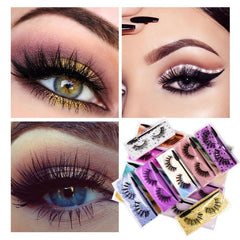 11 15 MM 3D Faux Fur Mink Lashes Natural Slender Eyelashes 20mm Pack