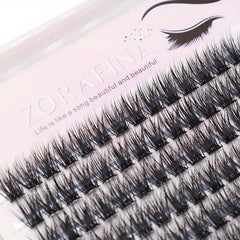 Thick Cluster Lashes Segmented Self Grafting Eyelashes Fluffy Volume
