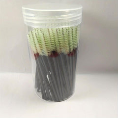 100pc Eyelash Brushes for Easy Mascara Application