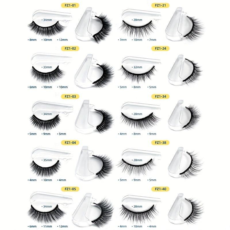 Self Adhesive Eyelashes No Glue Needed False Lashes