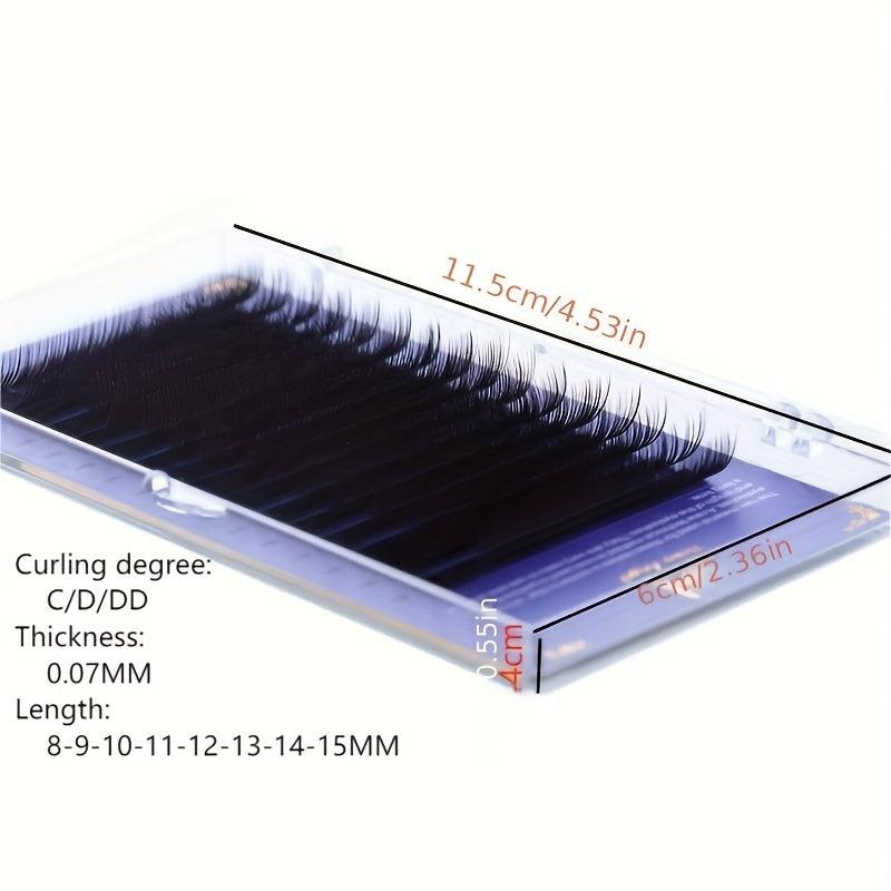 Individual Lashes 0.07mm Thickness for Salon Use