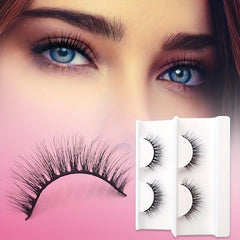 15mm Faux Mink Lashes Soft Eyelashes Natural False Eyelashes