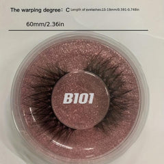 3D Thick False Eyelashes Chemical Fiber Slender Curling