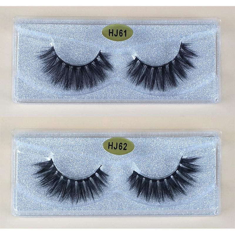 20 Pairs Natural Fluffy 3D Mink Lashes False Eyelashes Extension