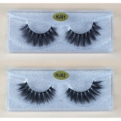 20 Pairs Natural Fluffy 3D Mink Lashes False Eyelashes Extension