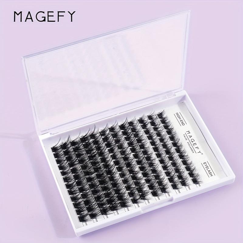 Curling Fishtail Cluster Lashes - Thick Reusable Lashes
