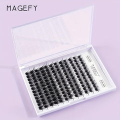 Curling Fishtail Cluster Lashes - Thick Reusable Lashes