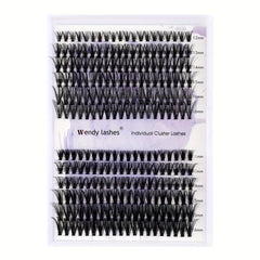 10D-40D Mixed DIY Soft False Lashes Extension 240 Pcs Cluster Large Capacity