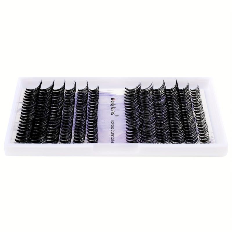 10D-40D Mixed DIY Soft False Lashes Extension 240 Pcs Cluster Large Capacity