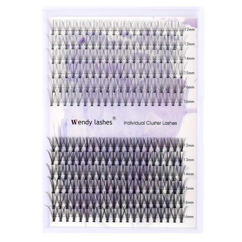 10D-40D Mixed DIY Soft False Lashes Extension 240 Pcs Cluster Large Capacity