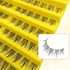 120pcs Smooth Faux Mink False Eyelashes DIY All Match Cluster