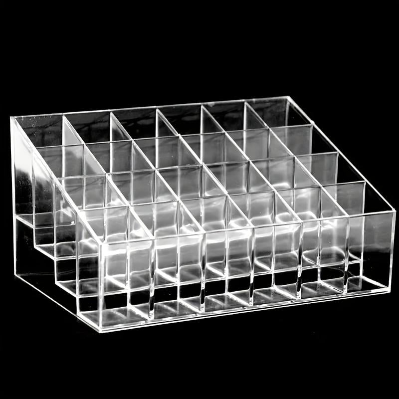 Clear Lipstick Holder Organizer Cosmetic Storage Display Case