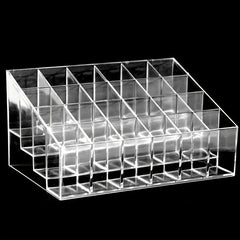 Clear Lipstick Holder Organizer Cosmetic Storage Display Case