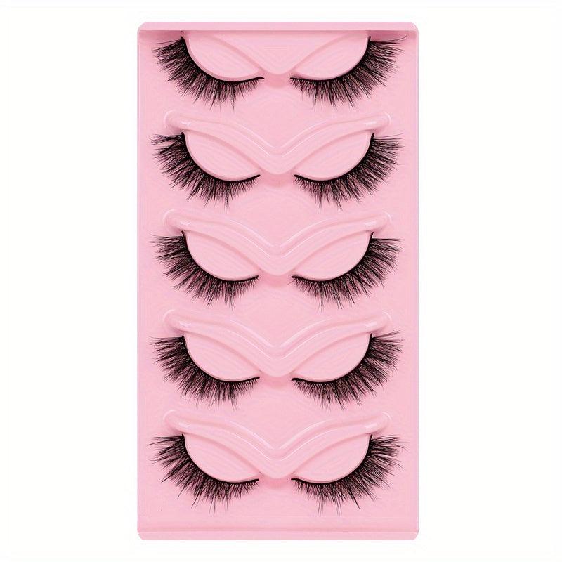 5 Pairs Diagonal Flying False Eyelashes