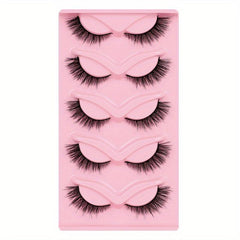 5 Pairs Diagonal Flying False Eyelashes