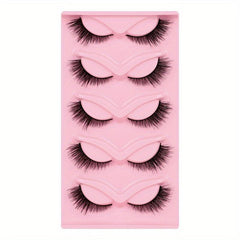 5 Pairs Diagonal Flying False Eyelashes
