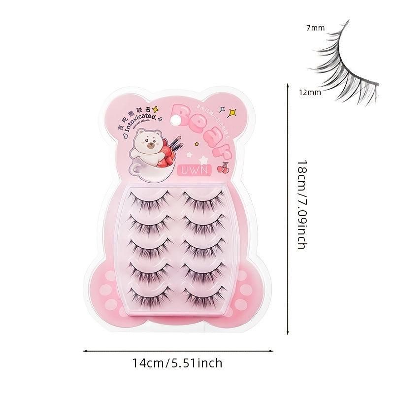 Comic Lashes Simulated Devil Style False Eyelashes