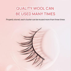 Comic Lashes Simulated Devil Style False Eyelashes