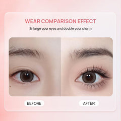 Comic Lashes Simulated Devil Style False Eyelashes