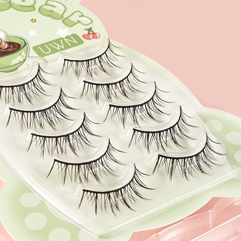 Comic Lashes Simulated Devil Style False Eyelashes
