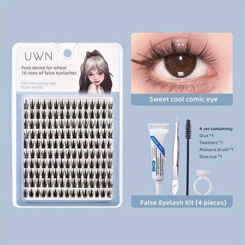 Natural Devil False Eyelashes 10 Rows Sunflower Grafting Eyelashes