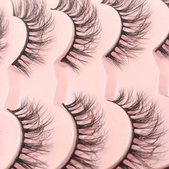 7 Pairs Thick Fluffy 3D False Eyelashes