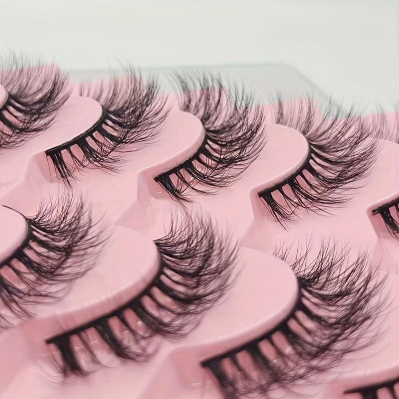 7 Pairs Thick Fluffy 3D False Eyelashes